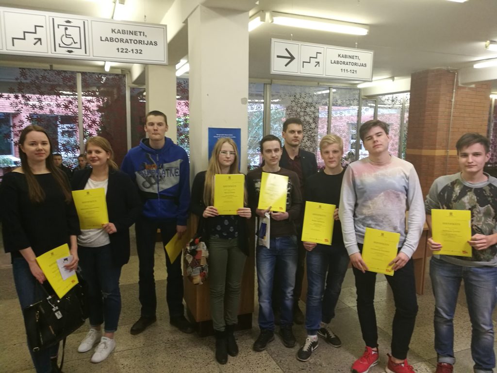 Lietišķās informātikas olimpiādē “Paskāla ritenis”