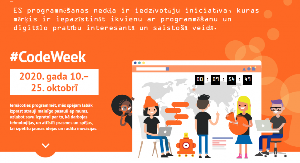 Sākas Eiropas Savienības Programmēšanas nedēļa