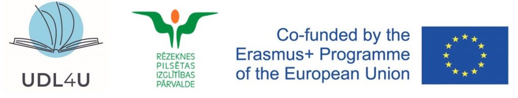 ERASMUS+ projekts “UDL4U Universāla dizaina apmācības”, projekta Nr. 2020-1-FR01-KA201-079900
