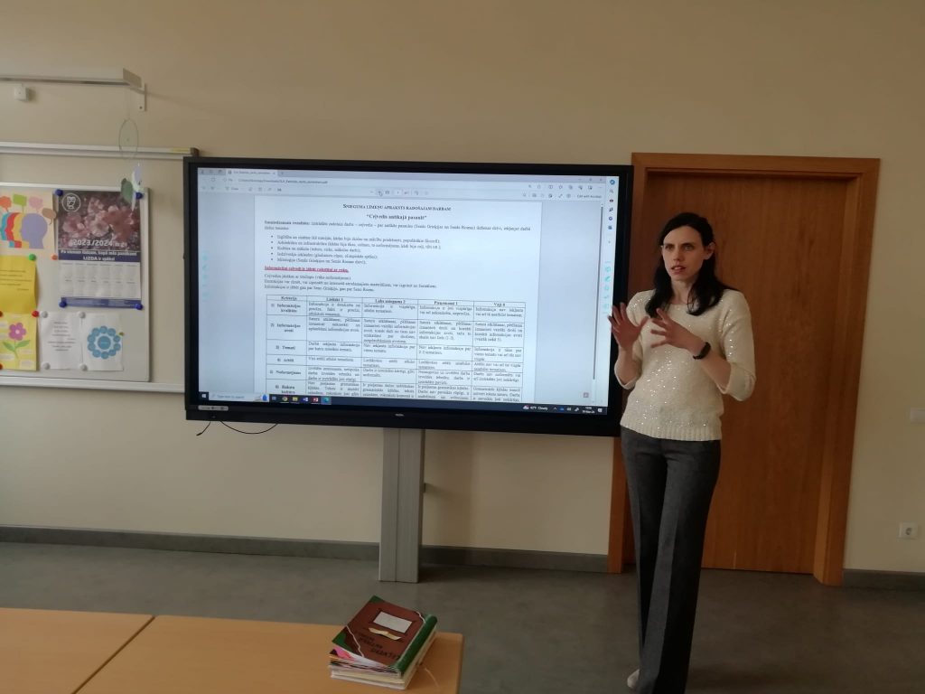Metodiskā darbnīca Rēzeknes valstspilsētas vispārizglītojošo skolu latviešu valodas un literatūras, vēstures un sociālo zinību 7. klašu skolotājiem