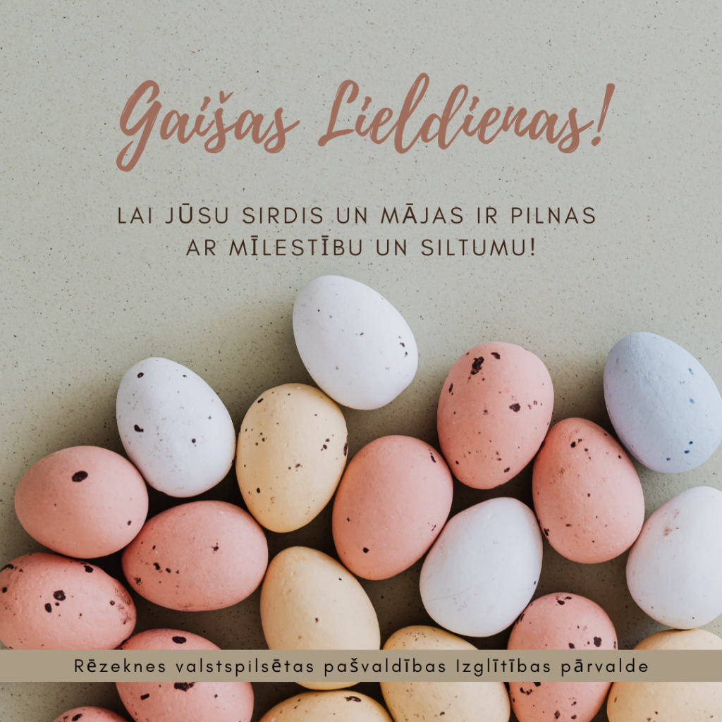 Gaišas Lieldienas!