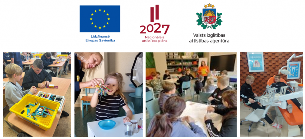 Īstenotas pirmās ESF+ projekts “STEM un pilsoniskās līdzdalības norises plašākai izglītības pieredzei un karjeras izvēlei ” norises