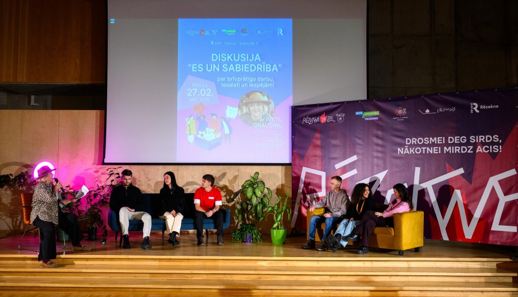 Diskusija “Es un sabiedrība”.