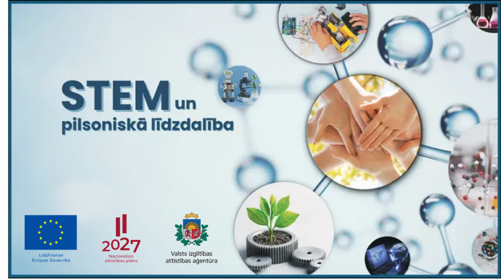 Aizvadīta informatīvā sanāksme par ESF+ projekta “STEM un pilsoniskās līdzdalības norises” īstenošanu 2026./2027. mācību gadā