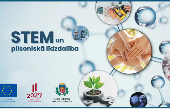 Aizvadīta informatīvā sanāksme par ESF+ projekta “STEM un pilsoniskās līdzdalības norises” īstenošanu 2026./2027. mācību gadā