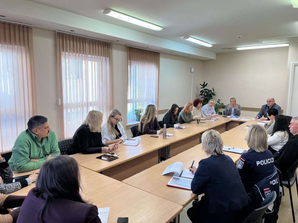Starpinstitucionālās sadarbības grupas sanāksme Rēzeknes valstspilsētas pašvaldības Izglītības pārvaldē