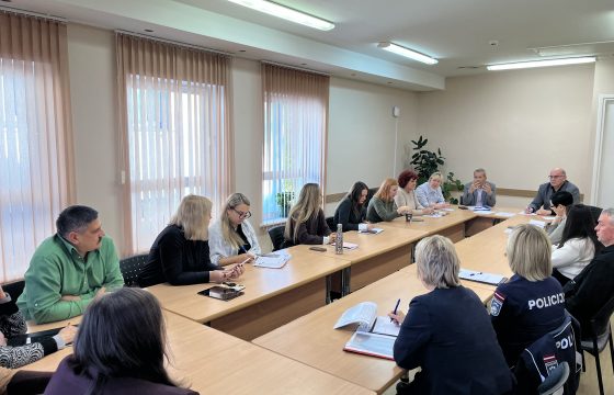 Starpinstitucionālās sadarbības grupas sanāksme Rēzeknes valstspilsētas pašvaldības Izglītības pārvaldē